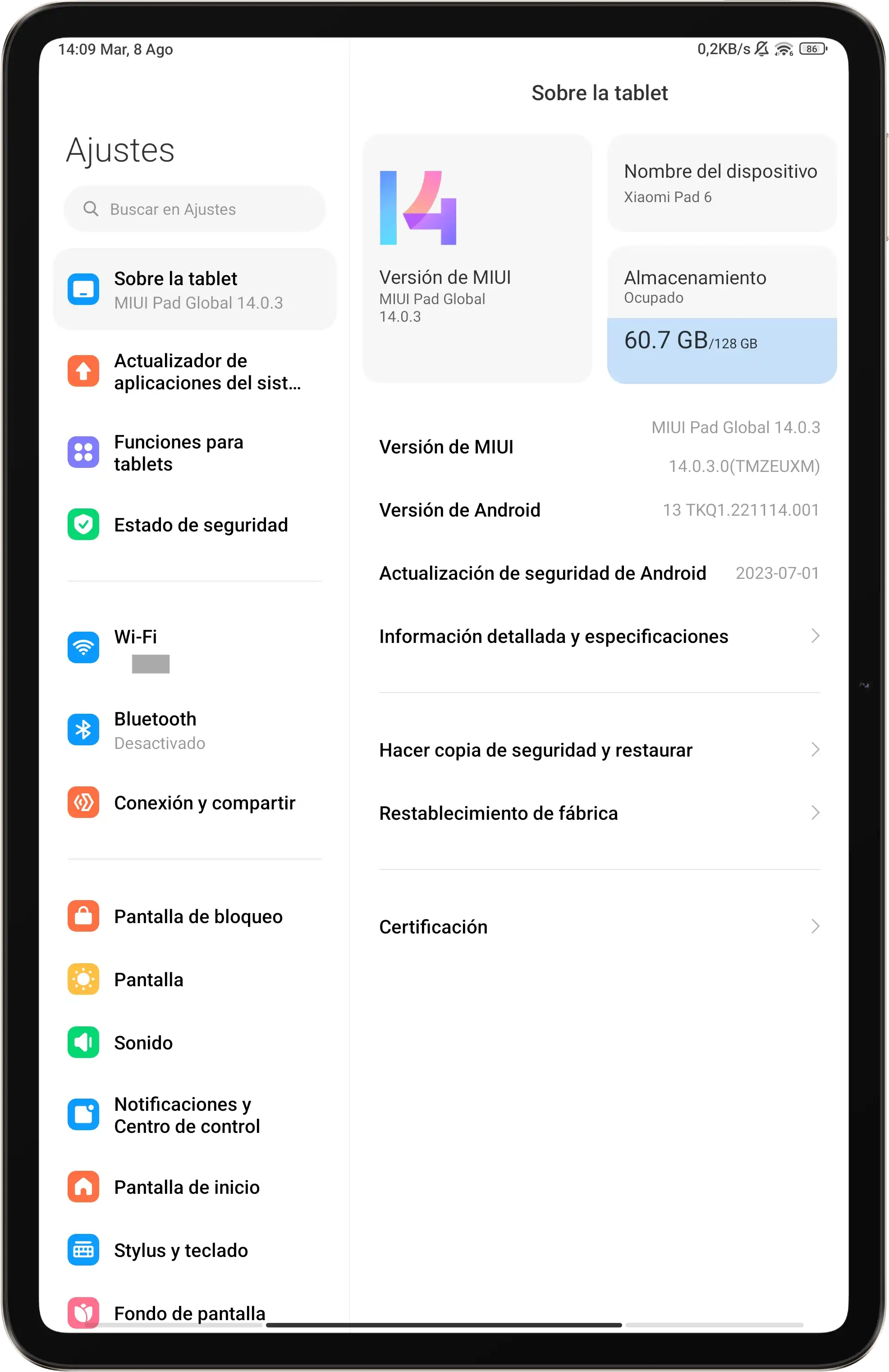 Nuevas filtraciones de la Xiaomi Pad 6: cargará aún más rápido y llegará en  primavera