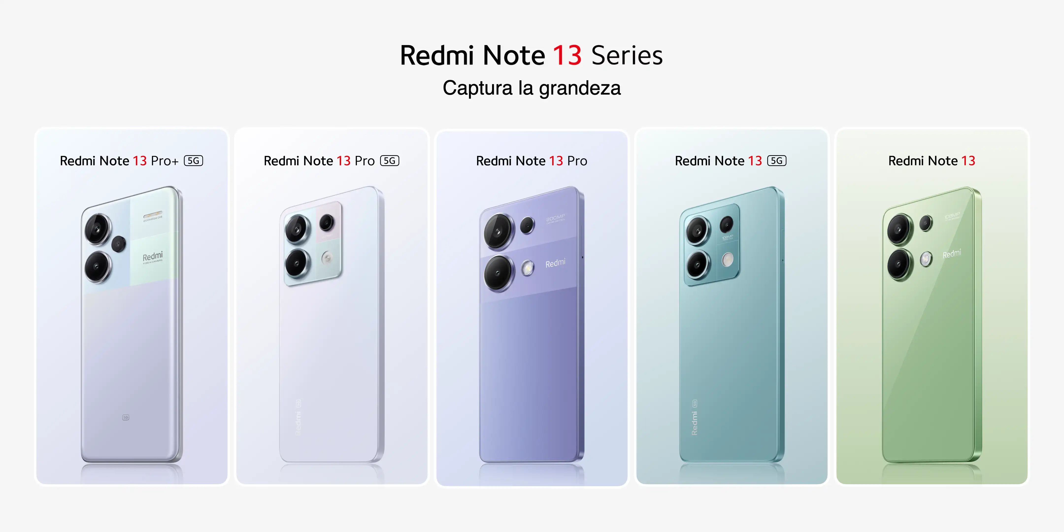 Xiaomi Redmi Note 13 5G - Smartphone de 8+256 GB, Pantalla de 6,67 AMOLED  FHD+ 120Hz, MediaTek Dimensity 6080, Triple cámara de hasta 108MP, Carga  rápida 33W, Blanco (Versión ES) : : Electrónica